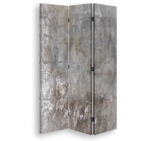Paravento bilaterale 360, Grigio scuro - 110x170