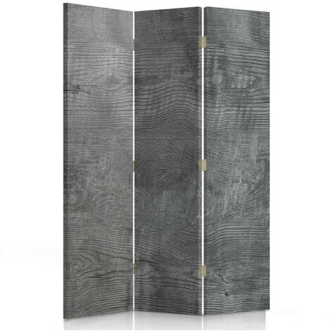 Paravento bilaterale 360, Legno grigio - 110x170