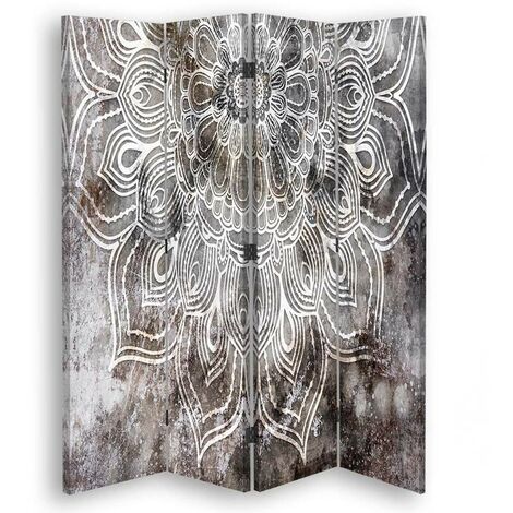 Paravento bilaterale 360, Ornamento orientale - 145x170