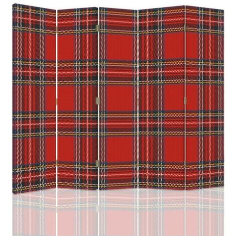 Paravento bilaterale, A scacchi - 180x170