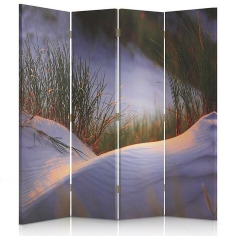 Paravento bilaterale, Dune all'alba - 145x170