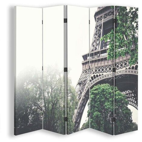 Paravento bilaterale, Frammento della Torre Eiffel - 180x170