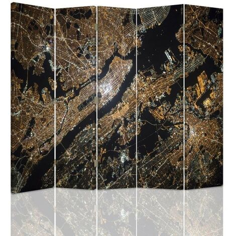 Paravento bilaterale, Immagine satellitare - 180x170