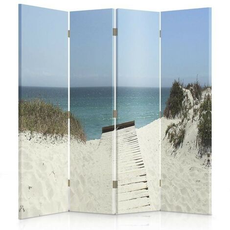 Paravento bilaterale, Passaggio alla spiaggia - 145x170