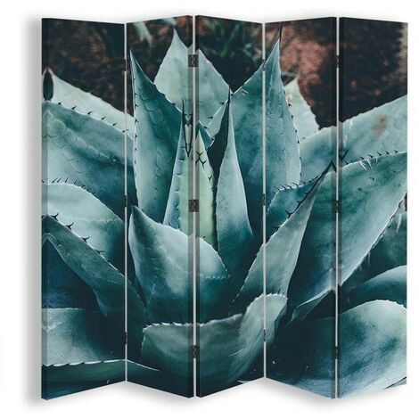 Paravento bilaterale, Un'agave robusta - 180x170