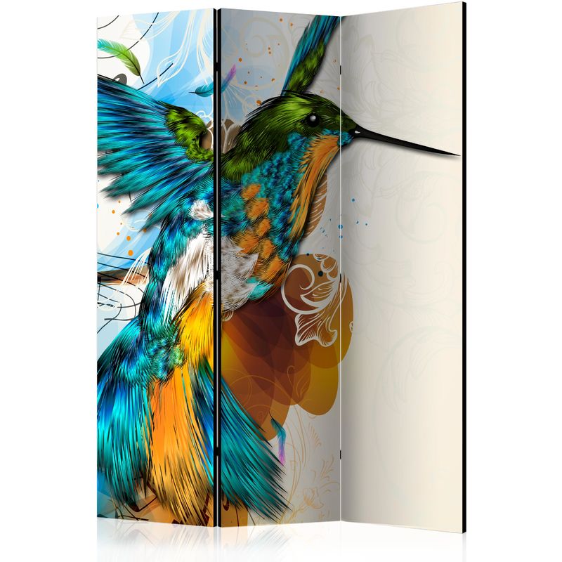 Gbshop - Paravento - Bird's Music [Room Dividers] - 135x172