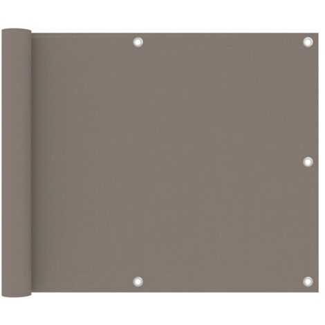 Paravento da Balcone Talpa 75x300 cm Tessuto Oxford