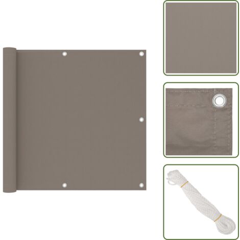 Paravento da Balcone Talpa 90x400 cm Tessuto Oxford