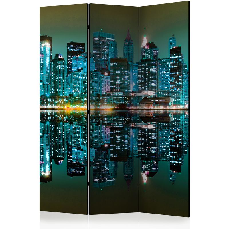 Paravento - Gold reflections - NYC [Room Dividers] - 135x172