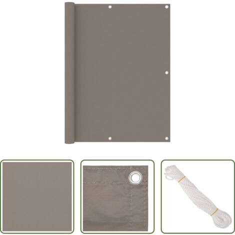 Paravento impermeabile -  Paravento da Balcone Talpa 120x300 cm Tessuto Oxford