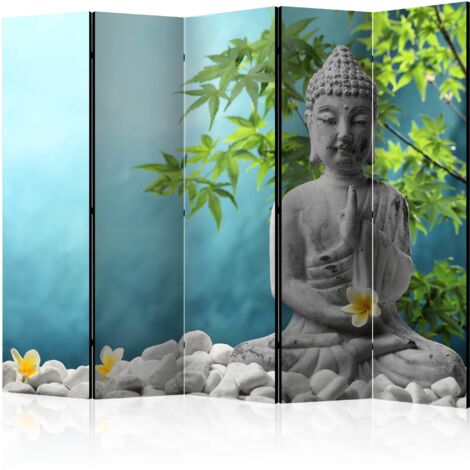 Paravento - Meditating Buddha II [Room Dividers] - 225x172