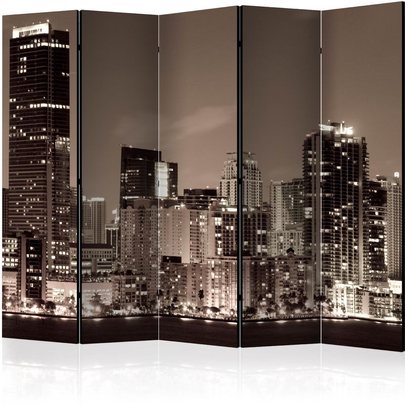 Gbshop - Paravento - Miami in Sepia ii [Room Dividers] - 225x172