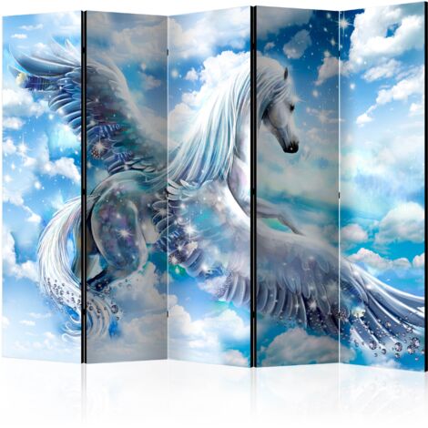 Paravento - Pegasus (Blue) II [Room Dividers] - 225x172