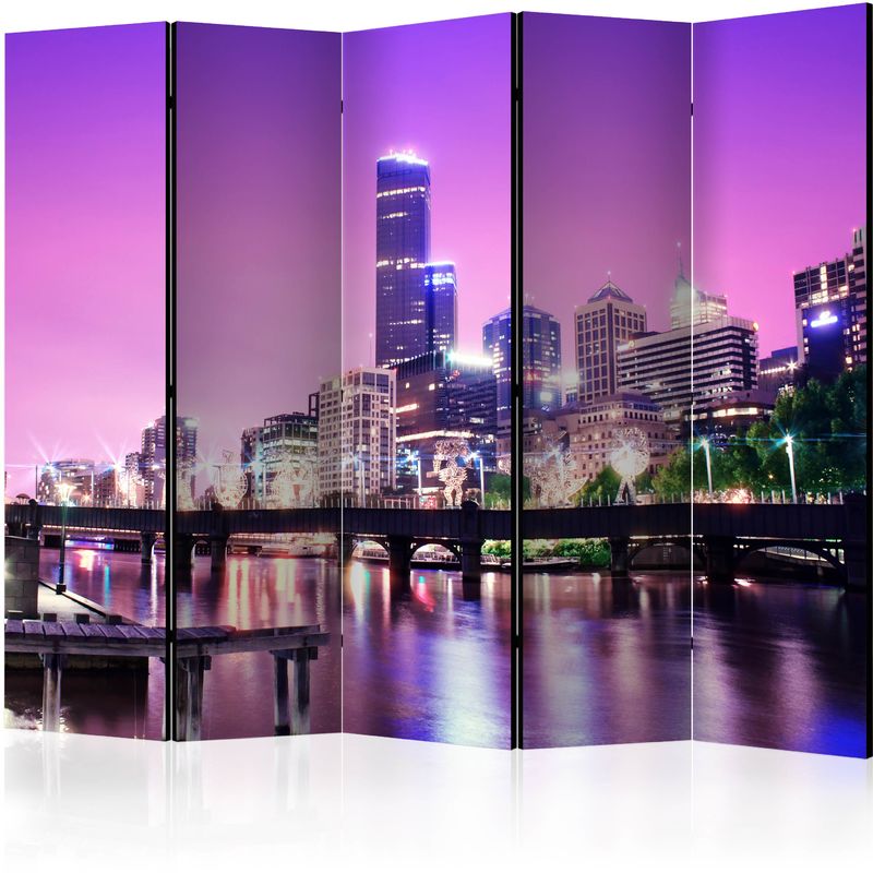 Gbshop - Paravento - Purple Melbourne ii [Room Dividers] - 225x172