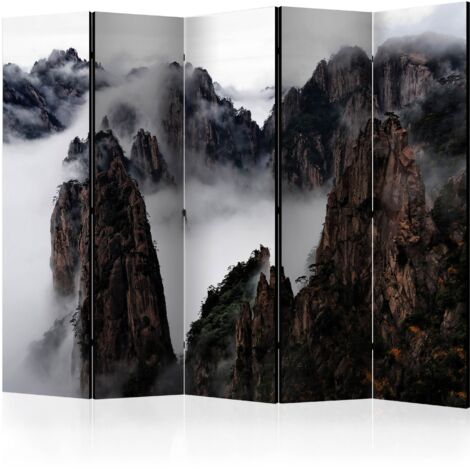 Paravento - Sea of clouds in Huangshan Mountain, China II [Room Dividers] - 225x172