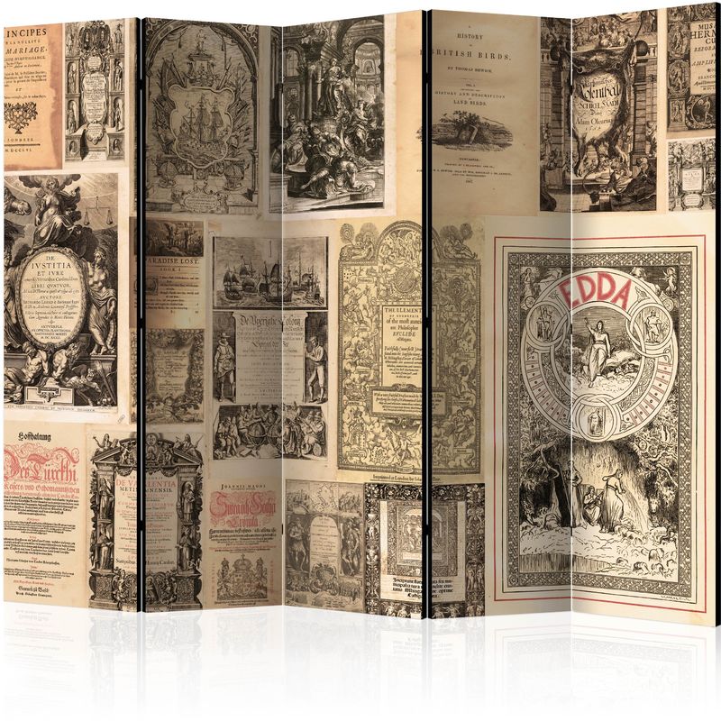 Gbshop - Paravento - Vintage Books ii [Room Dividers] - 225x172