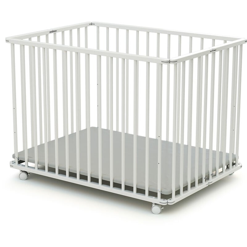 Webaby Parc bébé pliant en bois