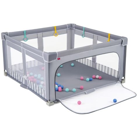 parc pour bébé, parc bébé, matelas pour bébés, clôture de sécurité pour enfants, aire de jeu pour bébé, grand parc intérieur extérieur, portail zipp