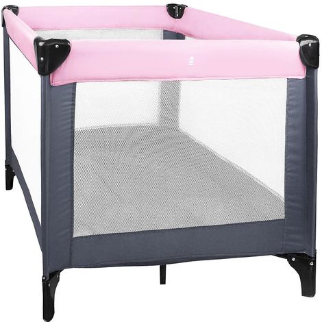 Parc Bebe Pliable Avec Matelas Et Sac De Transport 105 Cm X 105 Cm X 78 Cm Bleu