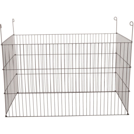 Parc rectangulaire 60 x 102 x H 60 cm en métal pour extérieur pour rongeur - zolux