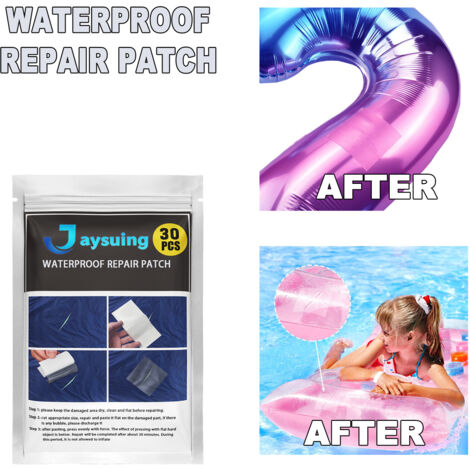 Parche de reparación de caucho especial para piscinas, colchonetas de agua para piscinas y kits de reparación de parches para piscinas, colchones de agua inflables para adultos