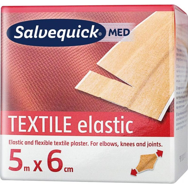 Tiritas Salvequick textils 6cm x 5m