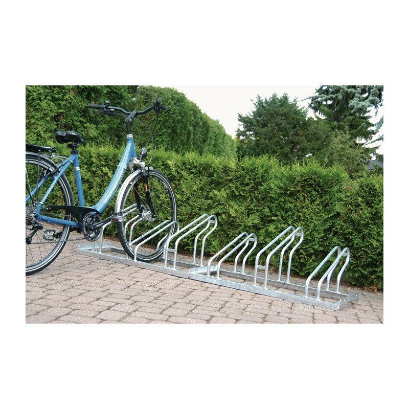 Image of Parcheggio Bicycle Rack 1 Lato Zincato 90 Dettaglio Numero Di Dettaglio Dempettori 3 Per Avvitare Smontare