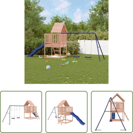 Parco giochi - Set da Gioco da Esterno in Legno Massello di Douglas