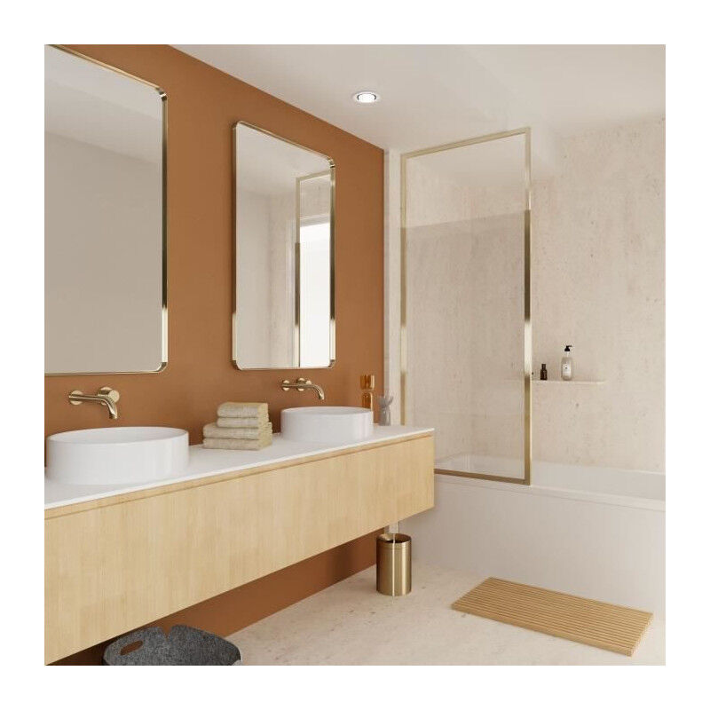 Gelco - Pare Baignoire 1 volet only Gold - 70 x 155 / 210