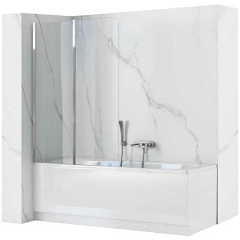 PARE-BAIGNOIRE PLIANT REA PAROI DE DOUCHE AGAT-2 80