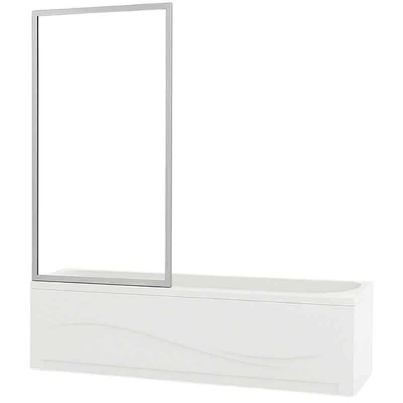 SILLA Pare-baignoire VESTON 1 volet, fixe, 70x150 cm, Chromé