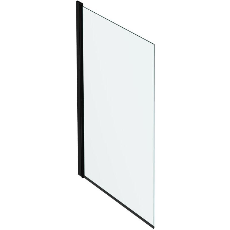 Jacob Delafon - Pare-bain Struktura 1 volet pivotant noir mat