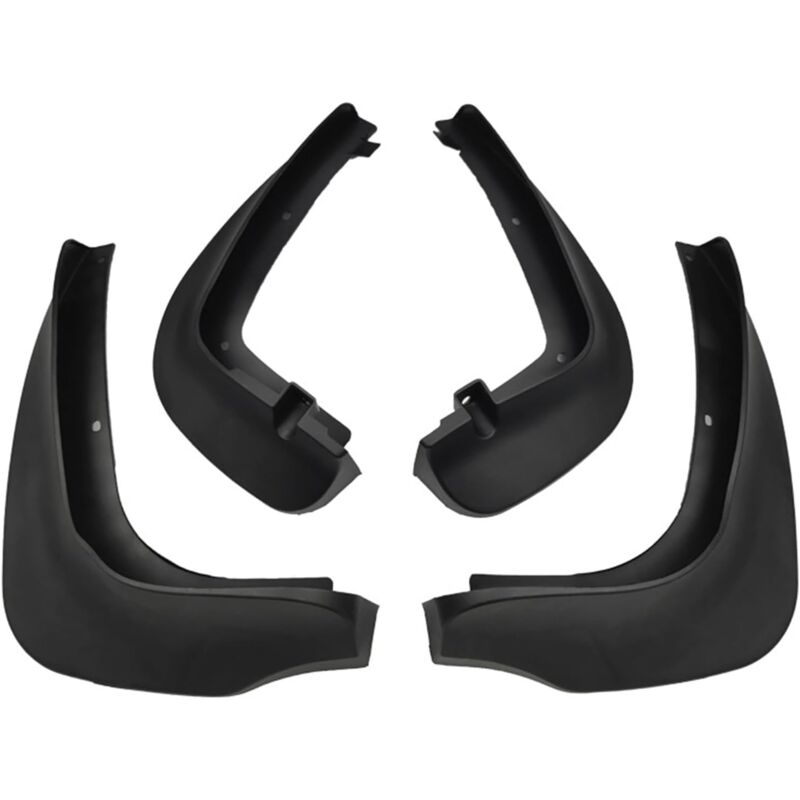 Pare-Boue de Voitur pour Mini Countryman F60 2017-2022 Bavettes de Boue Garde-Boue Anti-éclaboussures Noir 4 pièces Pneus Avant et arrière