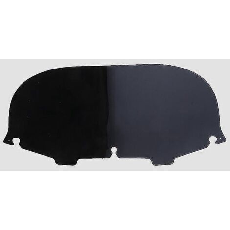 Pare-brise 6"/8" pour moto Harley Electra Street Glide FLHX Touring CVO (1996-2013) - Déflecteur de vent, carénage - Noir - Style 2