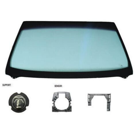 Pare-brise avant teinté vert acoustique pour capteur pluie et lumière Peugeot Traveller depuis 2016