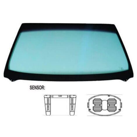 Pare-brise avant teinté vert athermique Mercedes Classe C W204 2007-2013