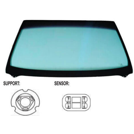 Pare-brise avant teinté vert dégradé vert pour capteur BMW X5 1 E53 2000-2001