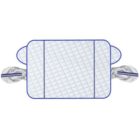 Pare-Brise Couverture de Voiture Imperméable Repliable avec Magnétiques Protection pour Pare-Soleil Anti Givre Pare-Brise Avant pour Voiture Anti UV Pluie et Neige 145105cm