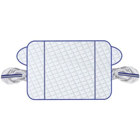Pare-Brise Couverture de Voiture Imperméable Repliable avec Magnétiques Protection pour Pare-Soleil Anti Givre Pare-Brise Avant pour Voiture Anti UV Pluie et Neige 145105cm