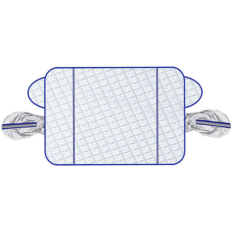 Pare-Brise Couverture de Voiture Imperméable Repliable avec Magnétiques Protection pour Pare-Soleil Anti Givre Pare-Brise Avant pour Voiture Anti UV Pluie et Neige 145105cm