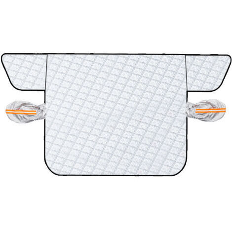 Pare-Brise Couverture de Voiture Imperméable Repliable avec Magnétiques Protection pour Pare-Soleil Anti Givre Pare-Brise Avant pour Voiture SUV Anti UV Pluie et Neige 225120cm