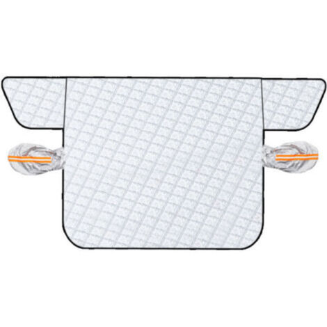 Pare-Brise Couverture de Voiture Imperméable Repliable avec Magnétiques Protection pour Pare-Soleil Anti Givre Pare-Brise Avant pour Voiture SUV Anti UV Pluie et Neige 225120cm