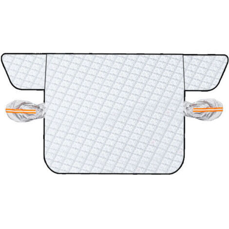 Pare-Brise Couverture de Voiture Imperméable Repliable avec Magnétiques Protection pour Pare-Soleil Anti Givre Pare-Brise Avant pour Voiture SUV Anti UV Pluie et Neige 225120cm