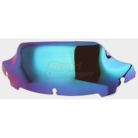 Pare-brise de moto 5'6.8' pour Harley Touring Street Electra Glide Ultra Limited FLHX 2014-2020 - 6,8 pouces Wave Colorfu