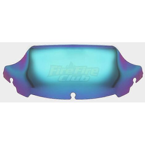 Pare-brise de moto 5'6.8'7'8.5'9' pour Harley Touring Street Electra Glide Ultra Limited FLHX 2014-2022 - 6,8 pouces, couleur