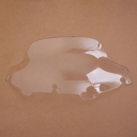 Pare-brise de moto 6"/8" pour Harley Electra Street Glide FLHX Touring CVO (1996-2013) - Déflecteur de vent, carénage - Modèle 8 pouces, transparent