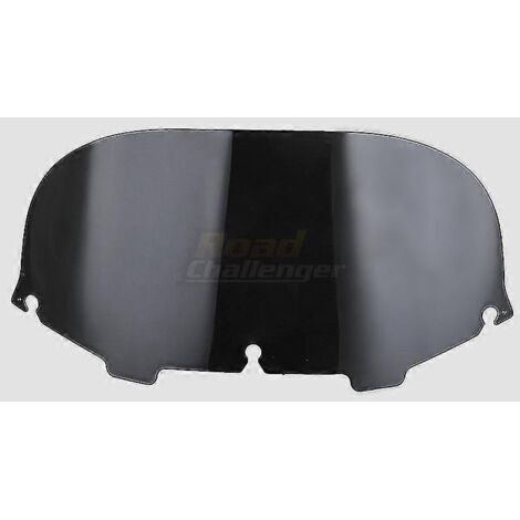 Pare-brise de moto 6'8" pour Harley Electra Street Glide FLHX Touring CVO 1996-2013 (modèles 12, 11, 10, 09, 08, 07 - 8 pouces, style 2, noir)