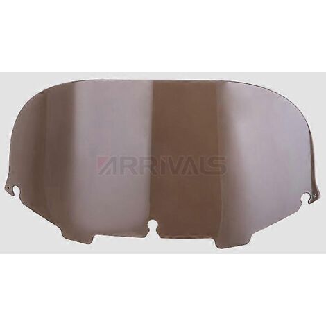 Pare-brise de moto 8 pouces avec déflecteur de vent pour Harley Electra Street Glide FLHX Touring CVO 1996-2013 - Fumé