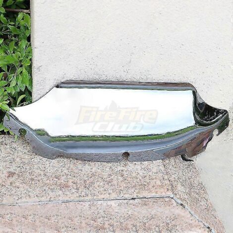Pare-brise de moto chromé 5'6.8'7'8.5'9' pour Harley Touring Street Electra Glide Ultra Limited FLHX 2014-2022 - 6,8 pouces