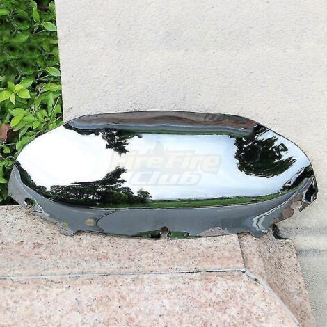 Pare-brise de moto chromé 5'6,8'7'8,5'9' pour Harley Touring Street Electra Glide Ultra Limited FLHX 2014-2022 - 8,5 pouces